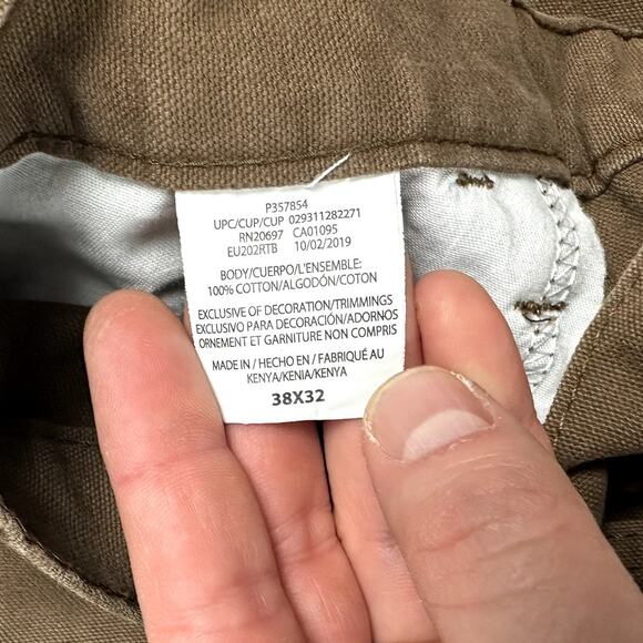 Dickies Carpenter Pants Brown 38x32 Workwear - Picture 3 of 6